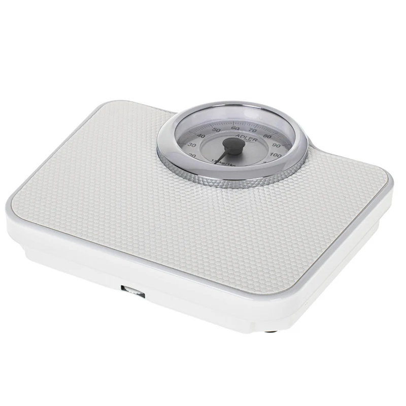Adler AD 8180 Personenweegschaal – Mechanische Analoge Weegschaal tot 136 kg – Zonder Batterijen – Antislip