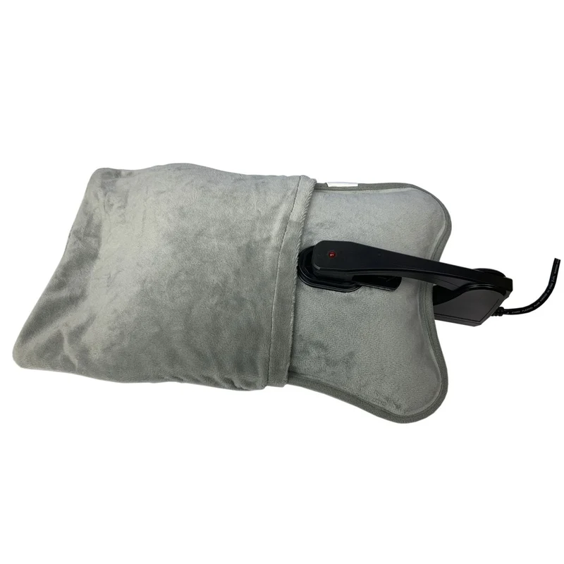 Adler AD 7427 Elektrische Kruik – Warmtekruik 360W – Snel Opgewarmd in 15 Min – Tot 5 Uur Warm – Fleece Hoes