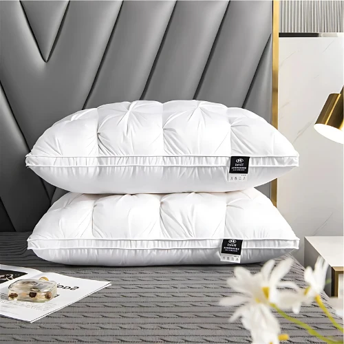 Luxe Ganzendons Slaapkussen - Ultiem Comfort voor Nek & Hoofd