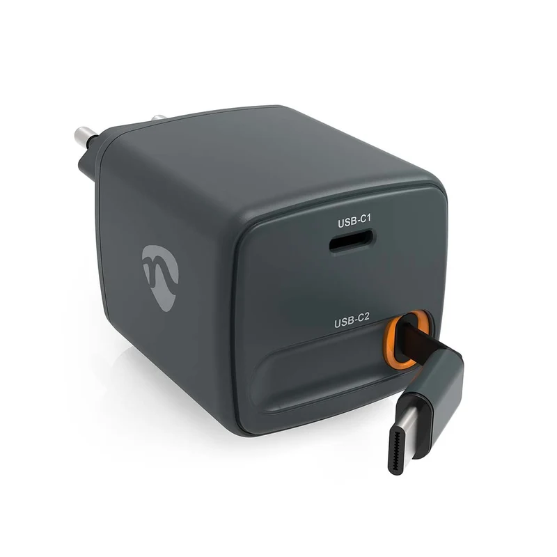 Oplader 30W - Met intrekbare kabel - GaN