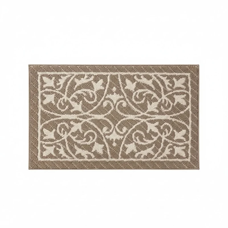 Laagdrempelige Antislip Deurmat Binnen 60x90cm Vuilopvangend Entree Tapijt Rubberen Grip Hal Ingang Vloermat | Sansoti