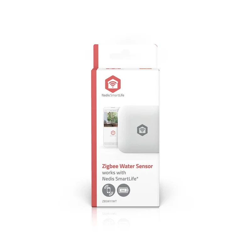SmartLife Water Detector Zigbee 3.0 - Batterij Gevoed - Max. batterijduur: 12 Maanden