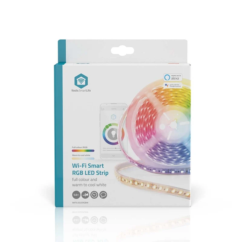 SmartLife LED Strip Wi-Fi - Koel Wit / RGB / Warm Wit - SMD
