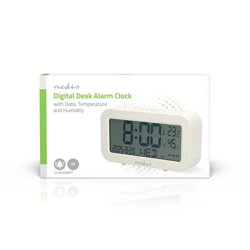 Digitale Tafelklok LCD - Achtergrondverlichting - Snoozefunctie