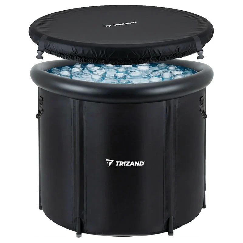 IJsbad 320 Liter – Opvouwbaar IJsbad voor Volwassenen – 5-Laags Geïsoleerd – Inclusief Hoes