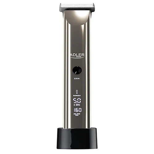 Adler AD 2834 Tondeuse met LCD Display – Draadloos & Met Snoer – 200 Minuten Accuduur – Professionele Haartrimmer