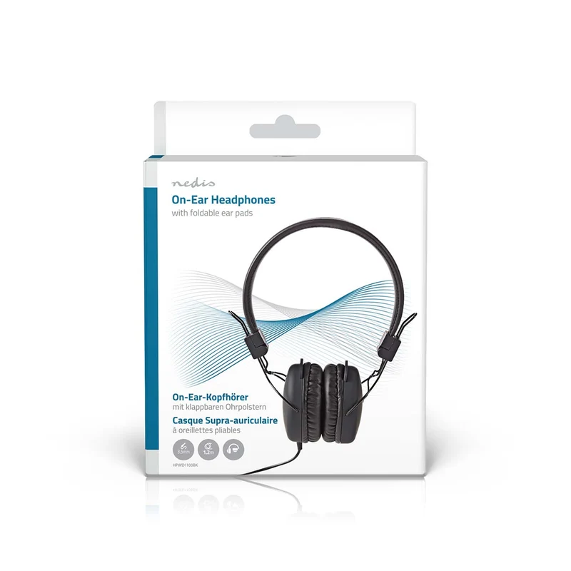 Bedrade On-ear Koptelefoon Zwart