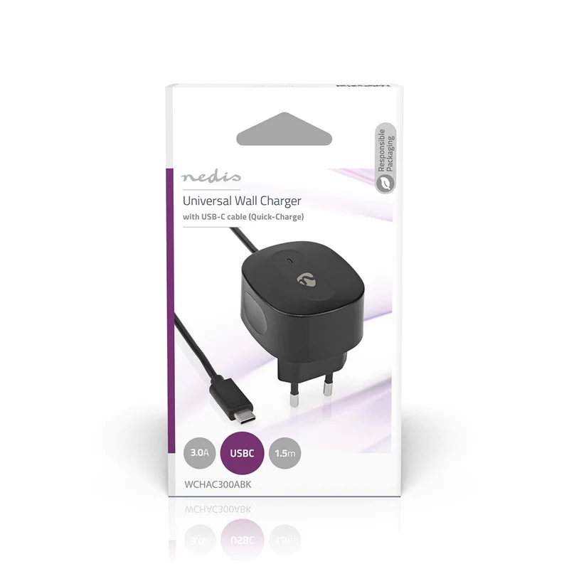 Oplader 15W - 1x 3.0A - Outputs: 1