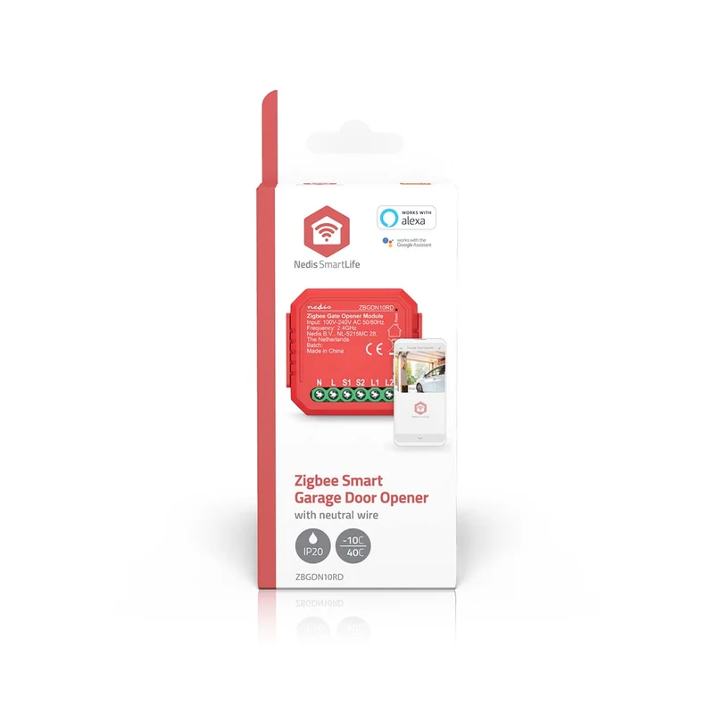 SmartLife inbouwmodule Zigbee 3.0 - Garagedeur Opener - 2.5W