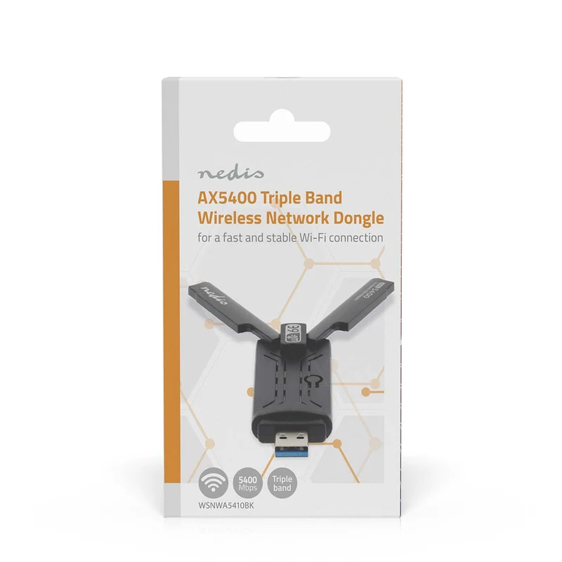 Netwerk-Dongel Wi-Fi - AX5400 - 2.4/5/6 GHz (Triple Band)