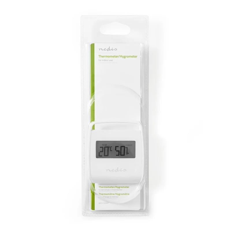 Digitale thermometer Binnen - Binnentemperatuur - Luchtvochtigheid binnenshuis