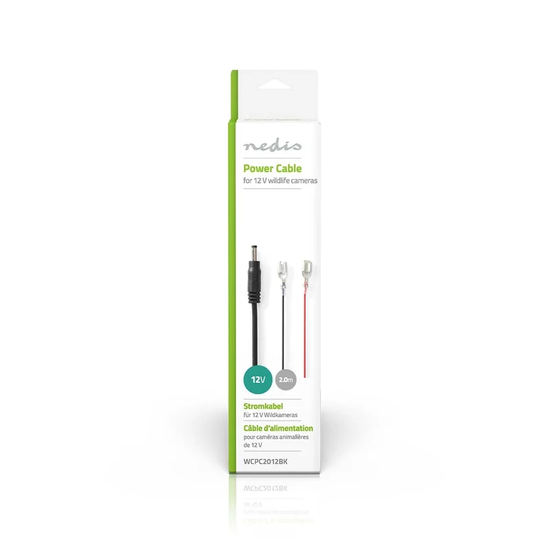 Stroomkabel DC Female - F1 - Recht