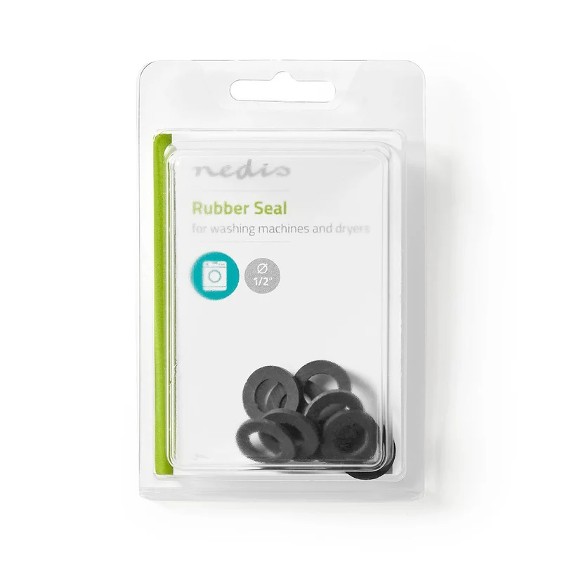 Rubber Afdichting voor Slang 1/2'' - 10 Stuks - Zwart