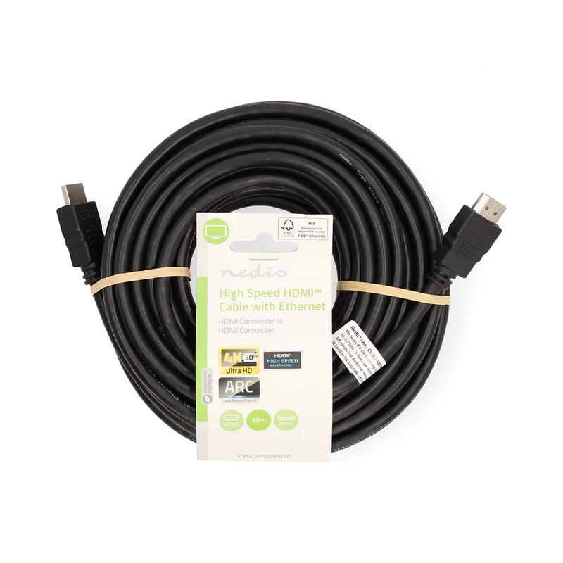 High Speed HDMI™-Kabel met Ethernet HDMI™ Connector - HDMI™ Connector - 4K@30Hz