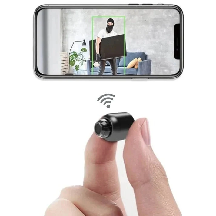 Compacte Draadloze WiFi Beveiligingscamera HD Nachtzicht