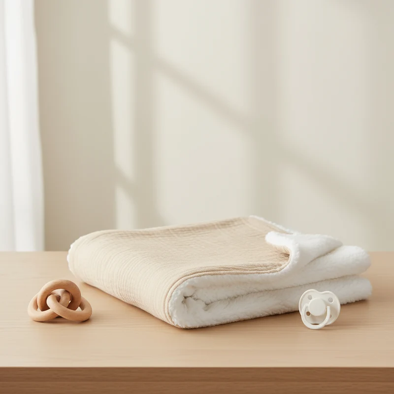 CozyBear – Warm & Ademend Baby Deken