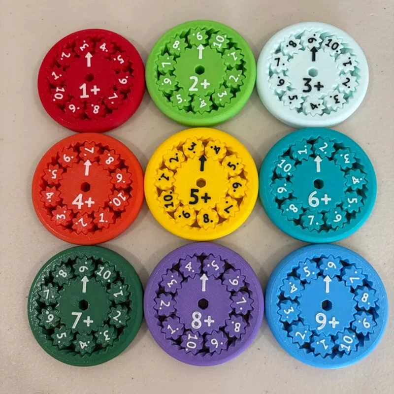 Milo & Moon - Wiskunde Fidgetspinners - Maak leren leuk!