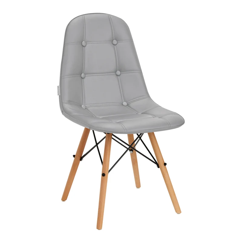 4RICO QS-185 Stoel Grijs Ergonomisch Verstelbaar