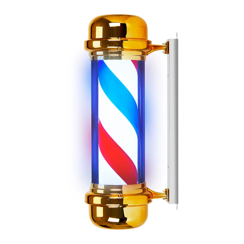 ACTIVESHOP Verlichte Plafondlamp BB02 Barber Shop Professioneel Goud Luxe Kapsalon Verlichting
