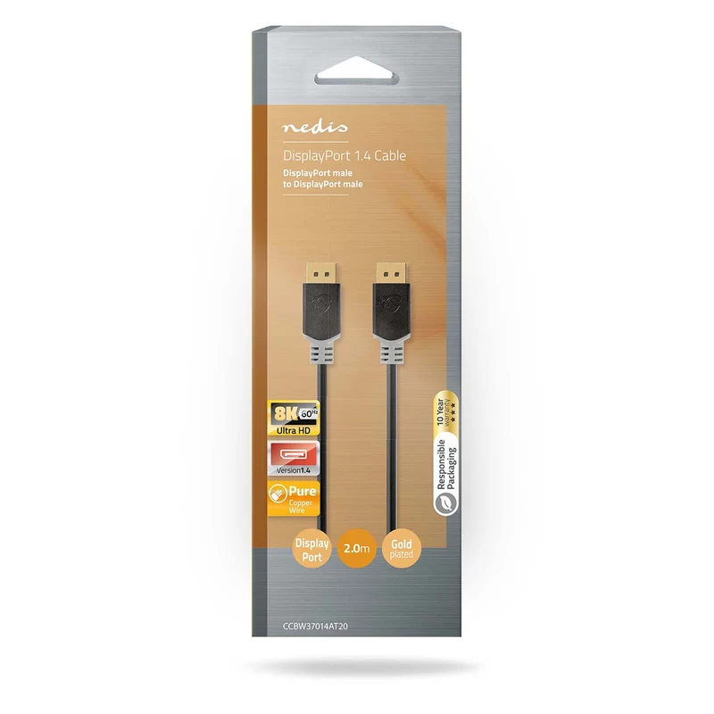 DisplayPort-Kabel DisplayPort Male - DisplayPort Male - 8K@60Hz