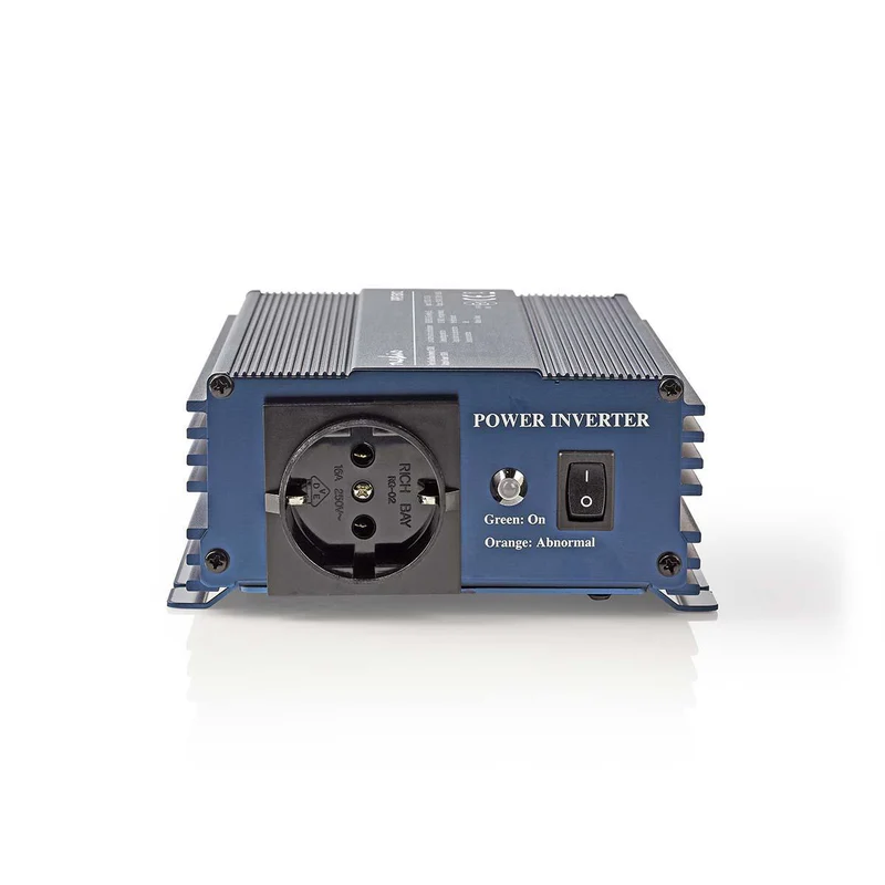 Omvormer Pure Sinusgolf Ingangsvoltage: 12 V DC - Apparaat stroomoutput: Type F (CEE 7/3) - 230 V AC 50 Hz