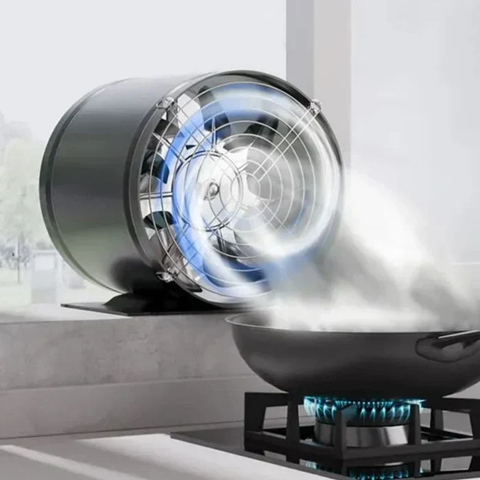 WhisperFlow Stille Afzuigventilator voor Frisse Lucht en Gezond Leefklimaat