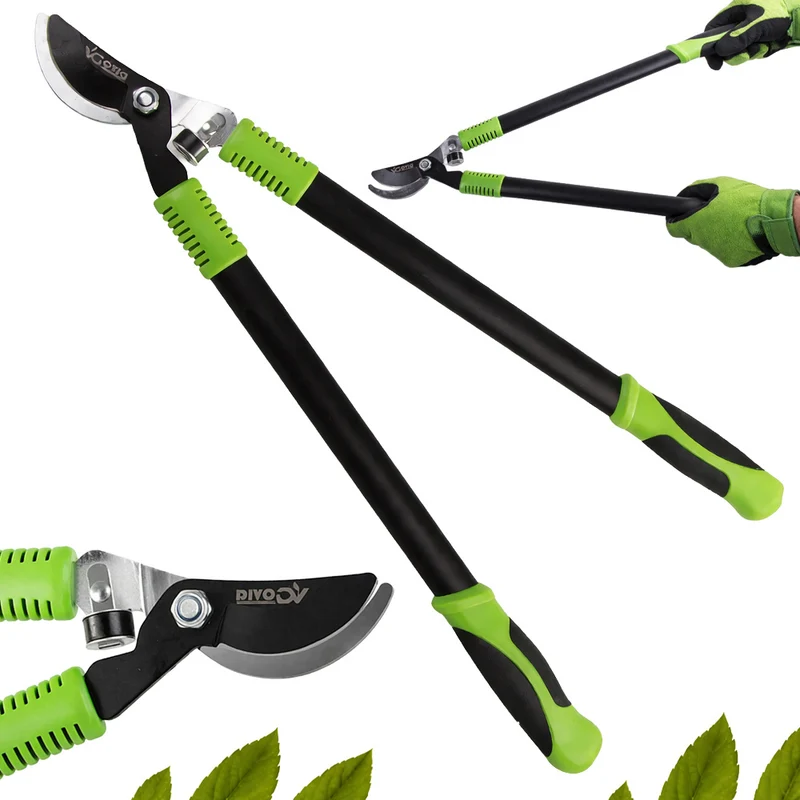 Aambeeld Takkenschaar 63 cm – Snoeischaar voor Droge Takken – Professionele Takschaar – Gehard Staal