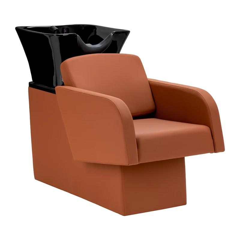 Gabbiano Elda Bruin Haarwasunit Luxe Afwerking Voor Professionele Salons Met Comfort En Controle