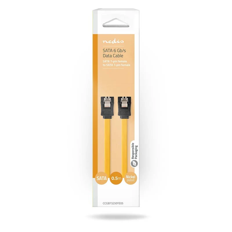 SATA Kabel 6 Gbps - SATA 7-Pins Female - SATA 7-Pins Female