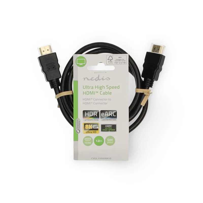 Ultra High Speed HDMI™-Kabel HDMI™ Connector - HDMI™ Connector - 8K@60Hz