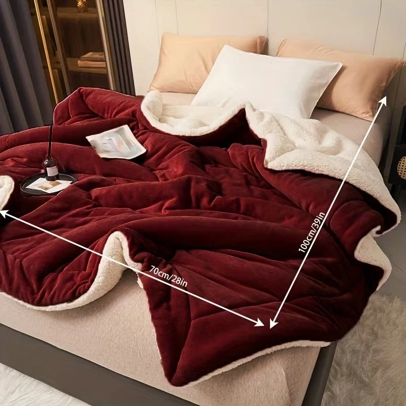 VelourNest – Dubbelzijdige Milk Fleece Deken