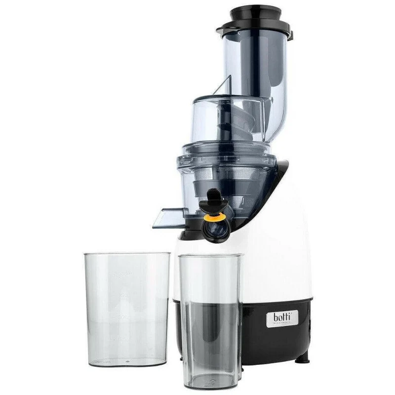 Botti jossie slowjuicer 200W 600ml wit / zwart