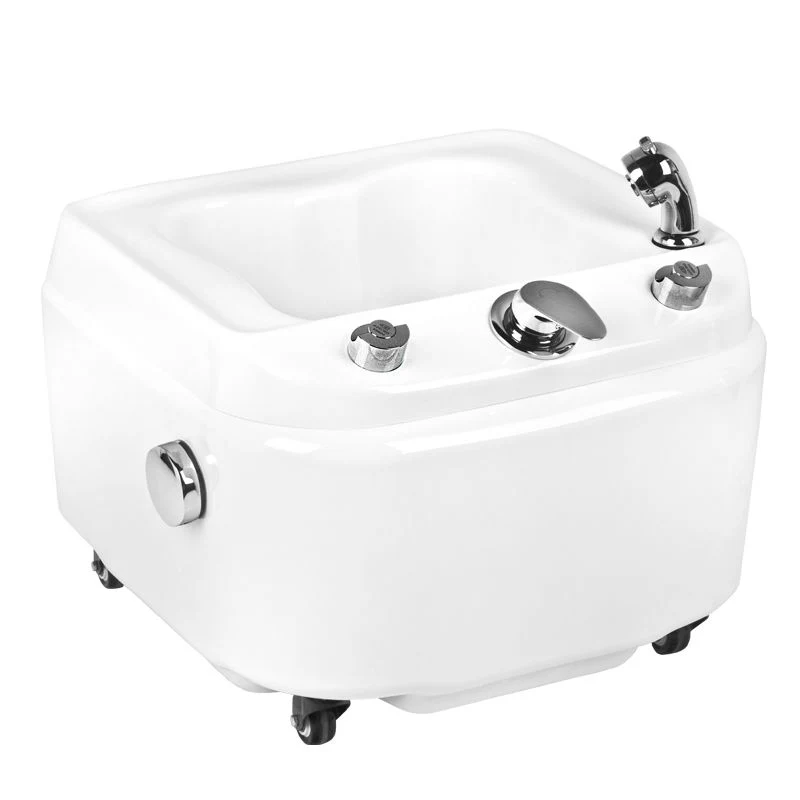AZZURRO Voetenbak Pedicure Hydromassage Verplaatsbaar Op Wielen