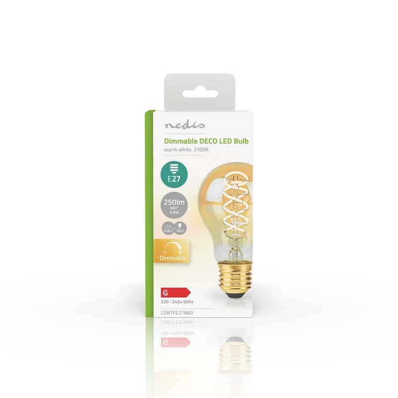 LED-Filamentlamp E27 A60 - 3.8W - 250 lm