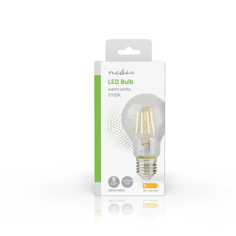 LED-Filamentlamp E27 A60 - 8W - 1055 lm