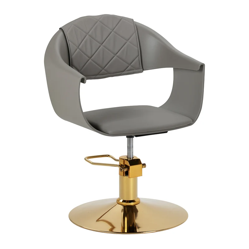 Hair System Halo Kappersstoel Ergonomisch Verstelbaar Grijs