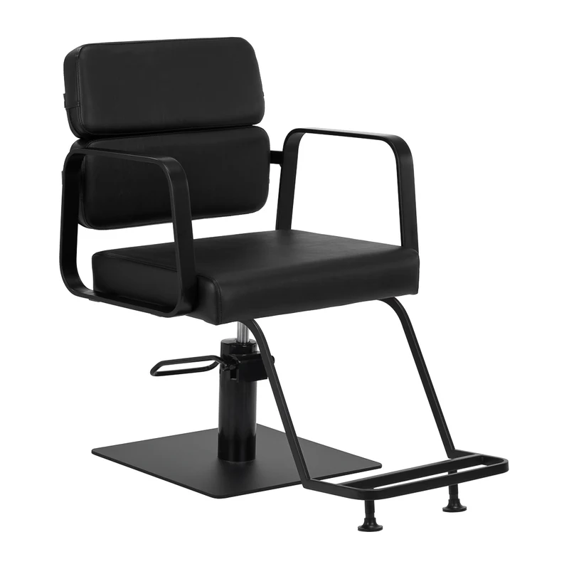 Gabbiano Porto-BM Kappersstoel Verstelbaar Zwart Ergonomisch Premium