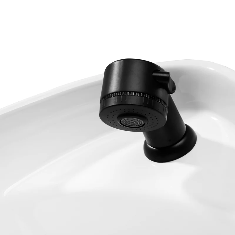 Gabbiano Porto BM Haarwasunit Grijs Ergonomisch Ontwerp Voor Professionele Kapsalon
