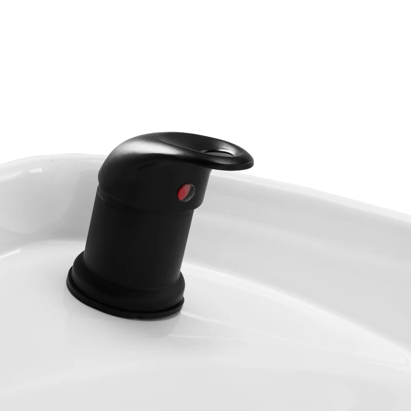 Gabbiano Porto BM Haarwasunit Grijs Ergonomisch Ontwerp Voor Professionele Kapsalon