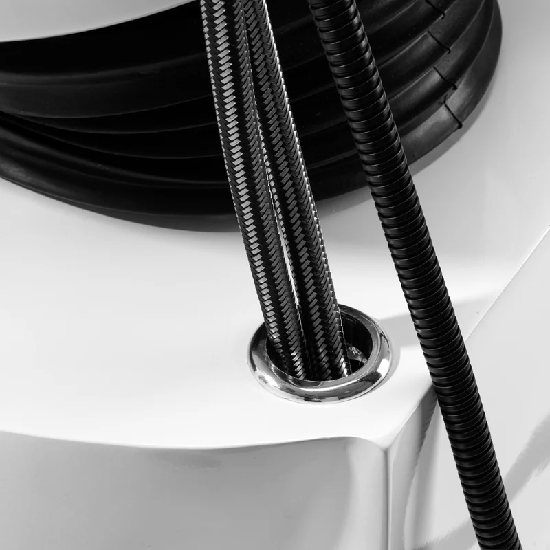Gabbiano Porto BM Haarwasunit Grijs Ergonomisch Ontwerp Voor Professionele Kapsalon