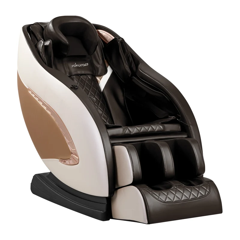 Sakura Massagestoel Classic 305 Bruin Met Diepe Ontspanning En Geavanceerde Functies