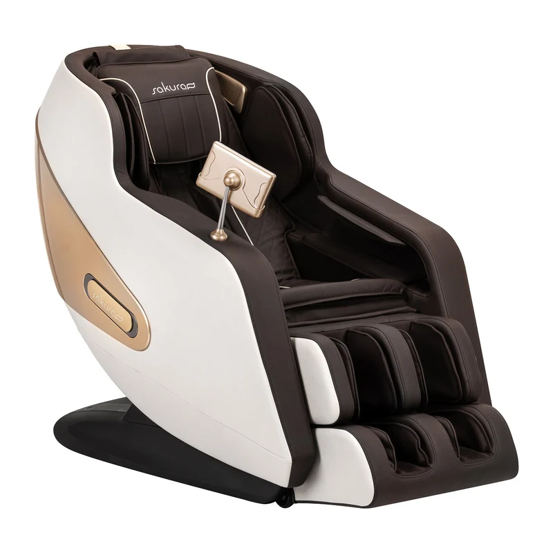 Sakura Comfort Plus 806 Massage Stoel Bruin Met Geavanceerde Massage Technologie Voor Thuis En Professionele Ruimtes