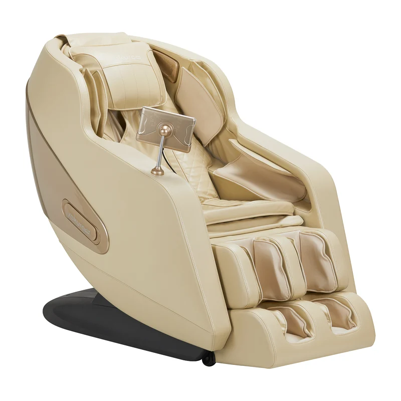 SAKURA Comfort Plus 806 Massage Stoel Beige Premium Rugontspanning En Stressverlichting