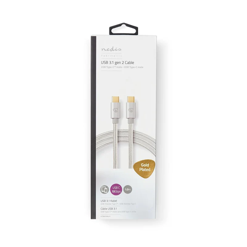 USB-Kabel USB 3.2 Gen 2 - USB-C™ Male - USB-C™ Male