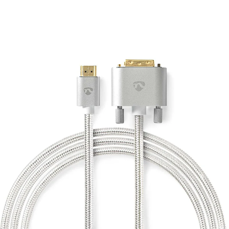 HDMI™ Kabel HDMI™ Connector - DVI-D 24+1-Pins Male - 2560x1600