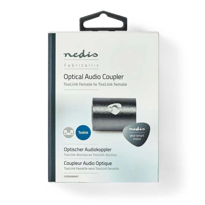 TosLink-Adapter Toslink Female - Toslink Female - Recht