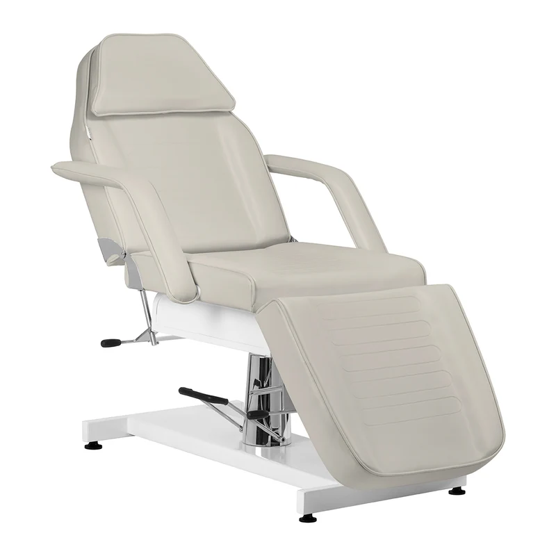 Sillon 210 v2 Hydraulische Behandelstoel Beige – Luxe Beauty, Massage & Tattoo Stoel
