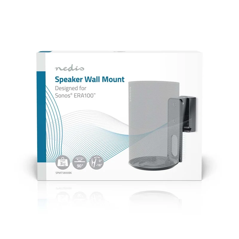 Speakerbeugel Geschikt voor: Sonos® Era100 - Wand - 3