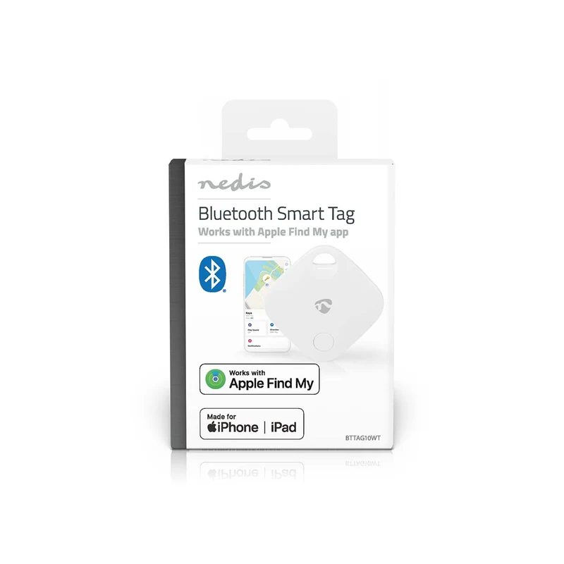 Keyfinder Geschikt voor: Apple Find My App - Batterij Gevoed - 1x CR2032
