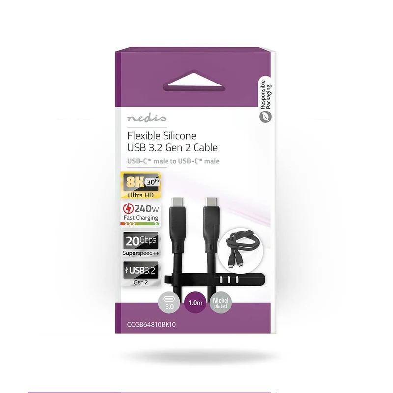 USB-Kabel USB 3.2 Gen 2 - USB-C™ Male - USB-C™ Male